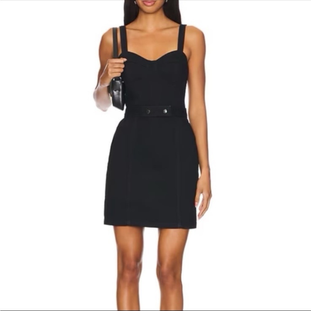 Paige Guilia Dress in Dark Onyx size 6